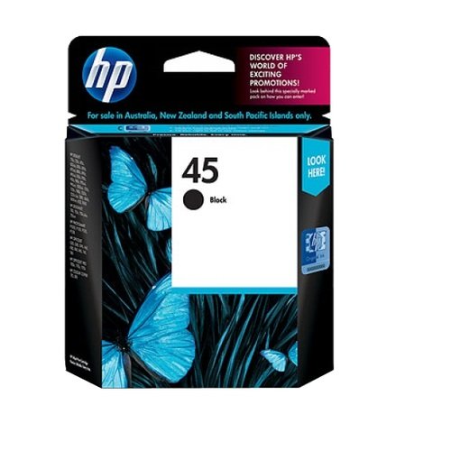 Heimkinosysteme: HP 51645AE DJ7XX /8XX/ NO45 schwarz Inkjet Druckerpatrone
