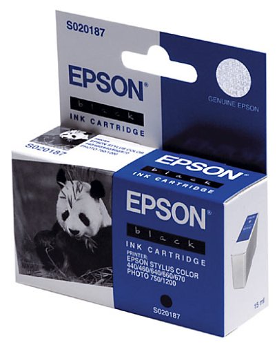 Drucker: Epson S02018740 Tintenpatrone schwarz