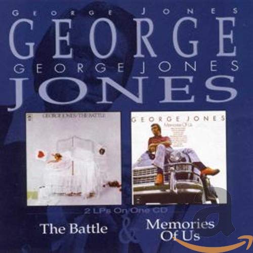 Memories of Us/The Battle by George Jones album cover