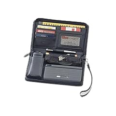 Targus CH500 Leather Organizer - Black (Full-Grain Leather)