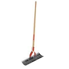 Ames True Temper 1914000 Adjustable Thatching Rake With 54-Inch Wood Handle