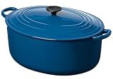 Le Creuset 6-3/4 Quart Oval French Oven, Blue