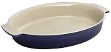 Le Creuset Stoneware 14-Inch Oval Dish, Blue