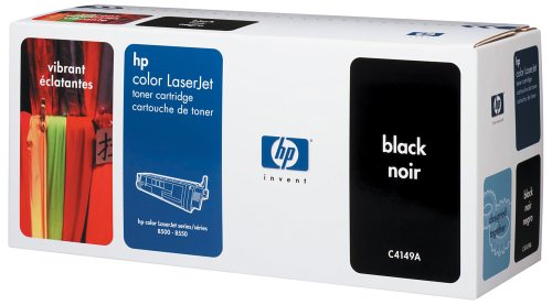 Heimkinosysteme: Hewlett Packard C4149A Toner, schwarz f�r Color LaserJet 8500 / N / DN (8.500 Seiten)