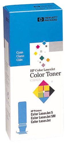 Heimkinosysteme: Hewlett Packard C3102A Tonerflasche, cyan (ca. 3000 Seiten bei 5% Deckung)