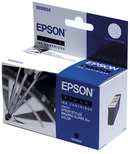 Drucker: Epson C13S02003440 Tintenpatrone schwarz f�r Stylus Color / Pro / Pro XL / XL+