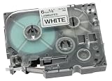 Brother TZ211 1/4  Labeling Tape (26.2 , Black on White)