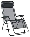 Lafuma Model 46208 RSX La Napoule Recliner Lounge, Black