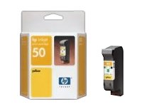 Heimkinosysteme: Hewlett Packard 51650YE Tintenpatrone No.50, gelb