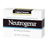 Neutrogena Transparent Facial Bar, Original Formula, Fragrance Free - 3.5 oz