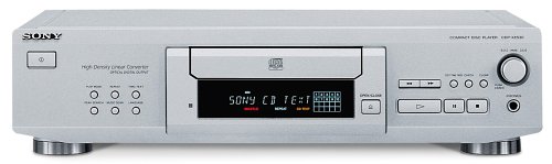 Festplatten: Sony CDP-XE530/S CD-Player silber