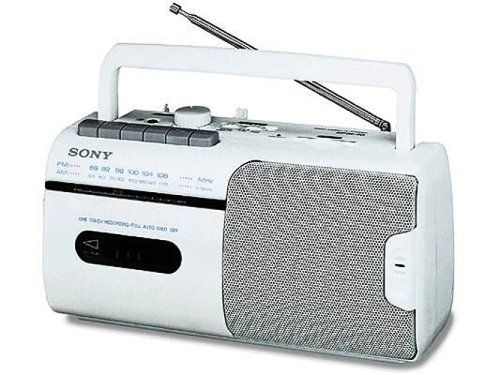 Festplatten: Sony CFM-10 tragbarer Radiorekorder wei�