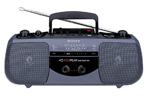 Festplatten: Sony CFS-E14L/L tragbarer Radiorekorder blau