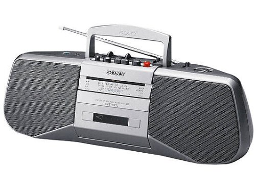 Festplatten: Sony CFS-B21L/S tragbarer Radiorekorder silber