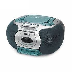 Festplatten: Sony CFD-E55L tragbarer CD-Radiorekorder gr�n