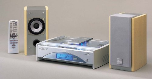 Telekommunikation: JVC FS-SD 550R Kompaktanlage silber