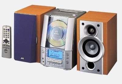 Telekommunikation: JVC UX-V 30R Kompaktanlage holzdekor
