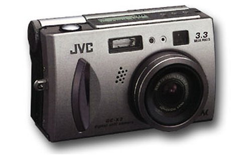 Telekommunikation: JVC GC-X3 Digitalkamera (3,3 Megapixel)