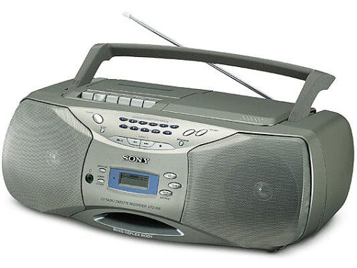 Festplatten: Sony CFD-S26LS tragbarer CD-Radiorekorder silber