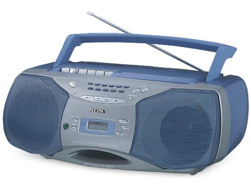 Festplatten: Sony CFD-S26L tragbarer CD-Radiorekorder blau