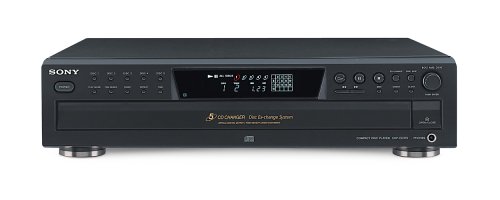 Festplatten: Sony CDP-CE375/B 5-fach-CD-Wechsler schwarz