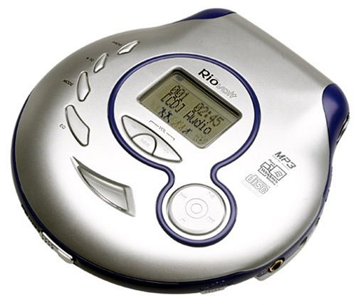 Festplatten: SONICblue RioVolt SP100 tragbarer MP3-CD-Player silber