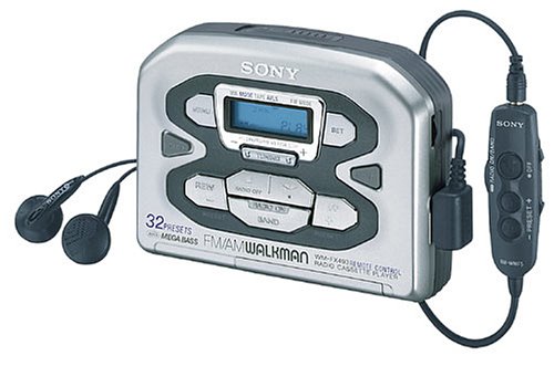 Festplatten: Sony WM-FX493 tragbarer Kassettenspieler grau