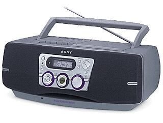 Festplatten: Sony CFD-S40CP tragbarer CD-Radiorekorder grau