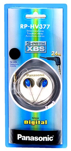 Projektoren: Panasonic Ohrh�rer RP-HV 377 E-A Blau