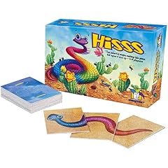 Gamewright Hisss Card Game, the Colorful Snake-Making Card Game