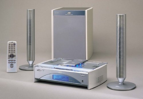 Telekommunikation: JVC FS-SD 1000R Kompaktanlage silber