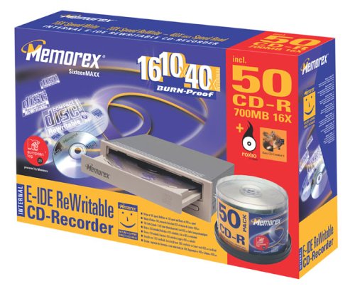 MP3 Player: Memorex CDRW-1640 CD-Brenner