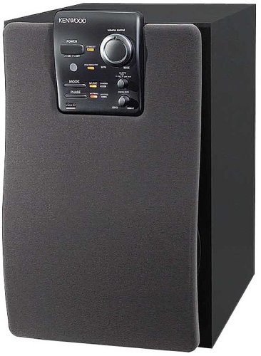Kompaktanlagen: Kenwood SW-505D Aktiv-Subwoofer schwarz