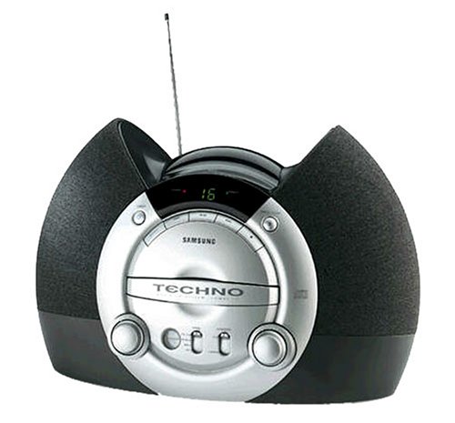 Festplatten: Samsung C-4 CD-Uhrenradio silber