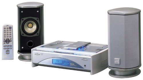 Telekommunikation: JVC FS-SD-770R Kompaktanlage silber