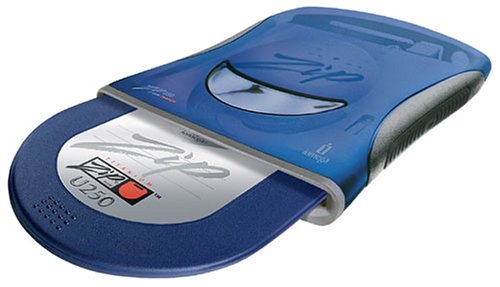 Navigationssysteme: Iomega Zip! Laufwerk 250MB mit USB-Schnittstelle inkl. Zubeh�r-Paket