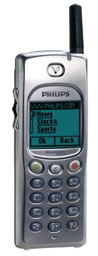 Projektoren: Philips Xenium 9@9 db Handy chrom