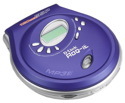 NoteBook: Neteasy NetRoq-it 200 Tragbarer MP3-CD-Player violett/silber