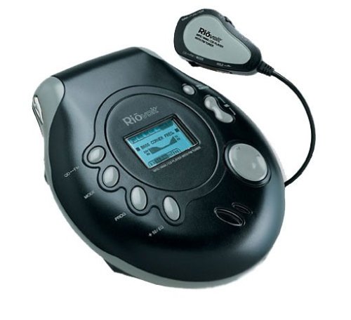 Festplatten: SONICblue RioVolt SP250 tragbarer MP3-CD-Player schwarz/grau