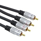Hama 2 Phono Plug - 2 Phono Plug 1mtr
