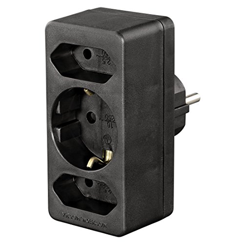 Heimkinosysteme: Hama 3fach Multistecker 2 Euro/1 Schuko-Kupplung wei�