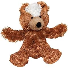 KONG Teddy Bear Dog Toy, Medium, Brown