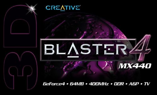 Camcorder: Creative 3D Blaster GeForce MX440 64MB Grafikkarte (Retail)