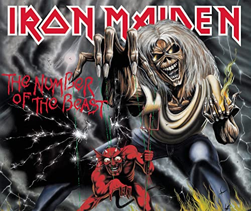 The Number of the Beast by Iron Maiden album cover