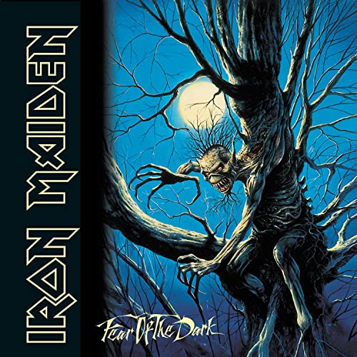 Fear of the Dark by Iron Maiden album cover