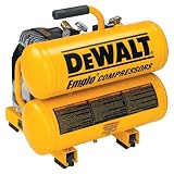 DeWalt D55151 14 Amp 2-1/2 Horsepower 4-Gallon Oiled Twin Hot Dog Compressor