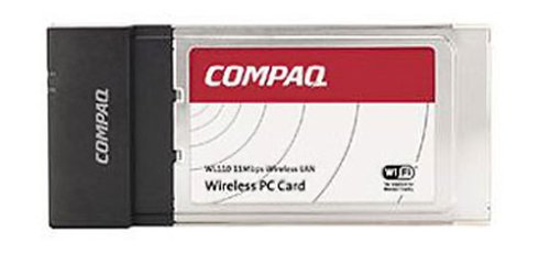 Camcorder: Compaq WL100 11MBps Wireless LAN PC-Card f�r iPAQ 31XX/ 36XX/ 37XX/ 38XX (CF-Card Expansion Pack erforderlich)