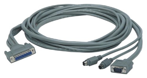 Elektronik und Foto: APC KVM Datenanschlusskabel Set extern f�r Server-Switches PS/2 VGA 3m