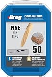 Kreg P-PIN-50 Pine Pocket Hole Plugs - 50 Pack