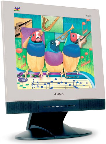 Verst&auml;rker und Receiver: ViewSonic VX700 TFT-Monitor